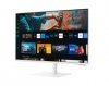 Monitor 27 cali SMART M7 VA 3840x2160 UHD 16:9 1xHDMI 2x USB 2.0 1xUSB-C (65W) WiFi/BT 4ms(GTG) głośniki płaski biały 2Yd2d (LS2